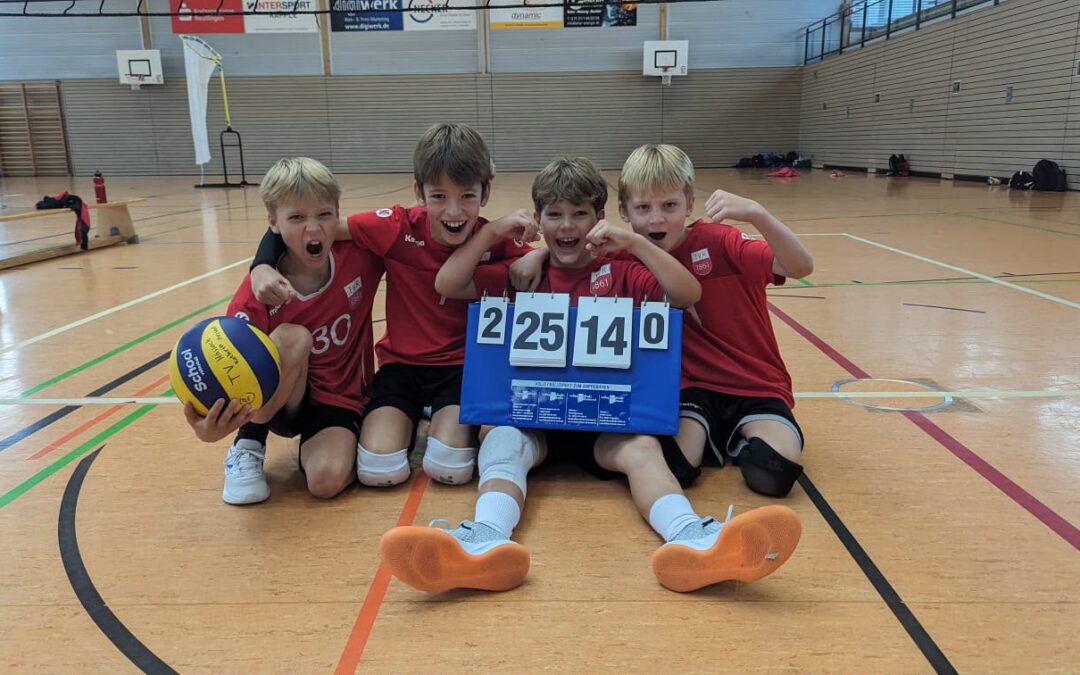 Newcomer starten erfolgreich in erste Volleyballsaison