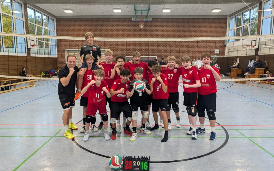 Erfolgreicher Saisonstart für die Rottenburger U16m in der U18-Bezirksstaffel