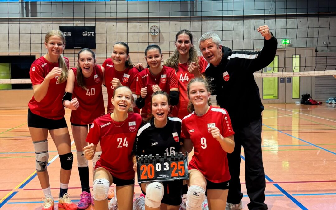 ​Damen 3: Doppelter 3:0-Erfolg in Pokal und Liga