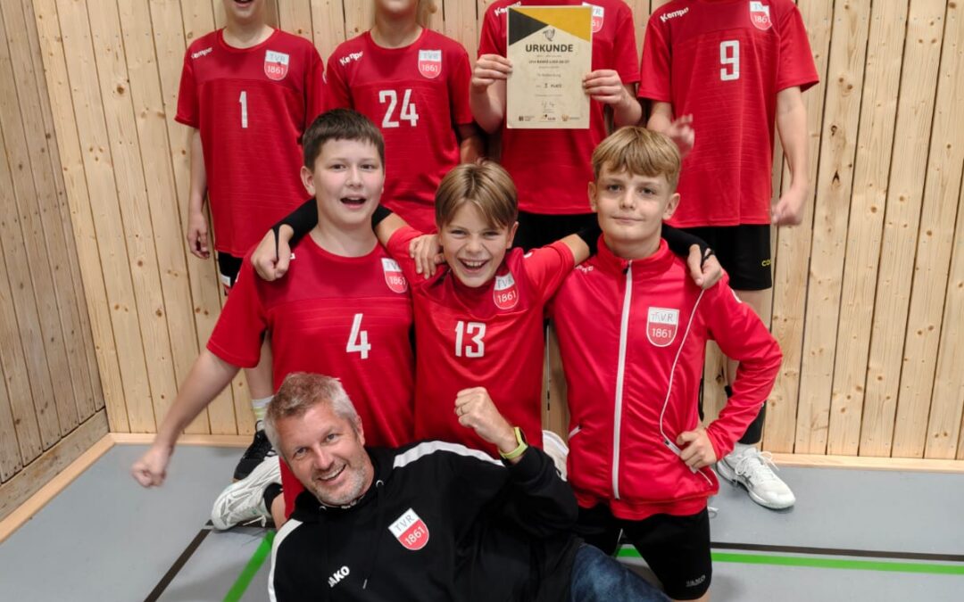 Gelungener Start: U14 des TV Rottenburg sichert sich Bronze beim BaWü-Auftakt